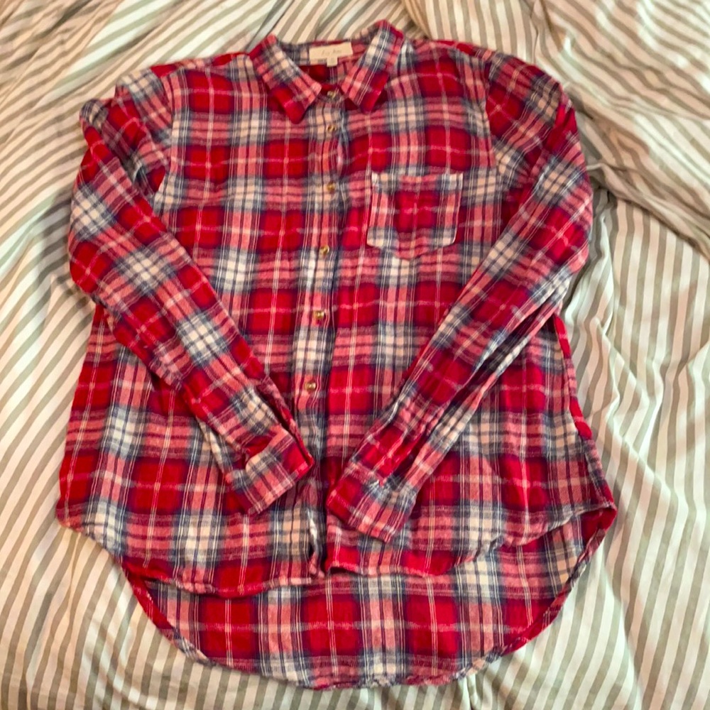Red flannel shirt